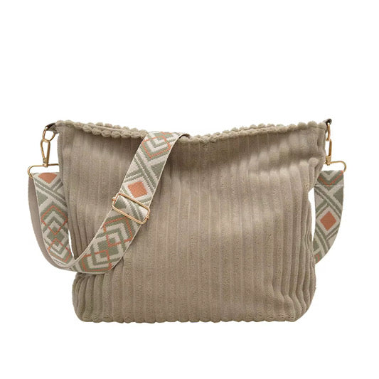 Willow - Corduroy Shopper Purse