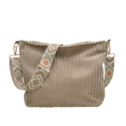 Willow - Corduroy Shopper Purse