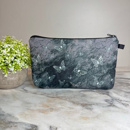 Pouch - Grey Butterfly