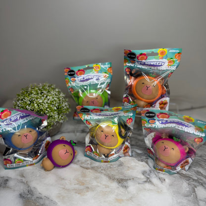 Fo Sqweezy Capybara Keychains Toy
