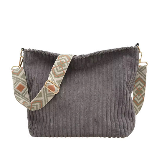 Willow - Corduroy Shopper Purse